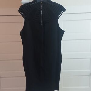 Fashion Nova Black Cutout Mini Dress